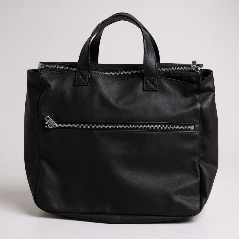 🧳 Marc by Marc Jacobs Men’s Leather Zip Tote Shoulder‎ Bag